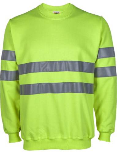 032 BASIC SWEATSHIRT HIGH-VISIBILITY